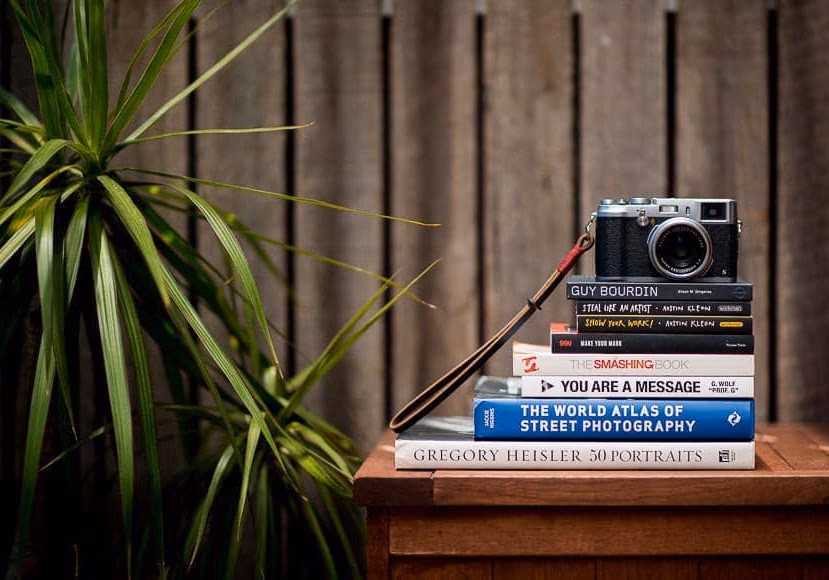 A collection of recommended photography books for all skill levels