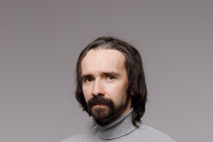 Scientist (chemist) Siarhei Besarab Studio portrait 2026 (02)